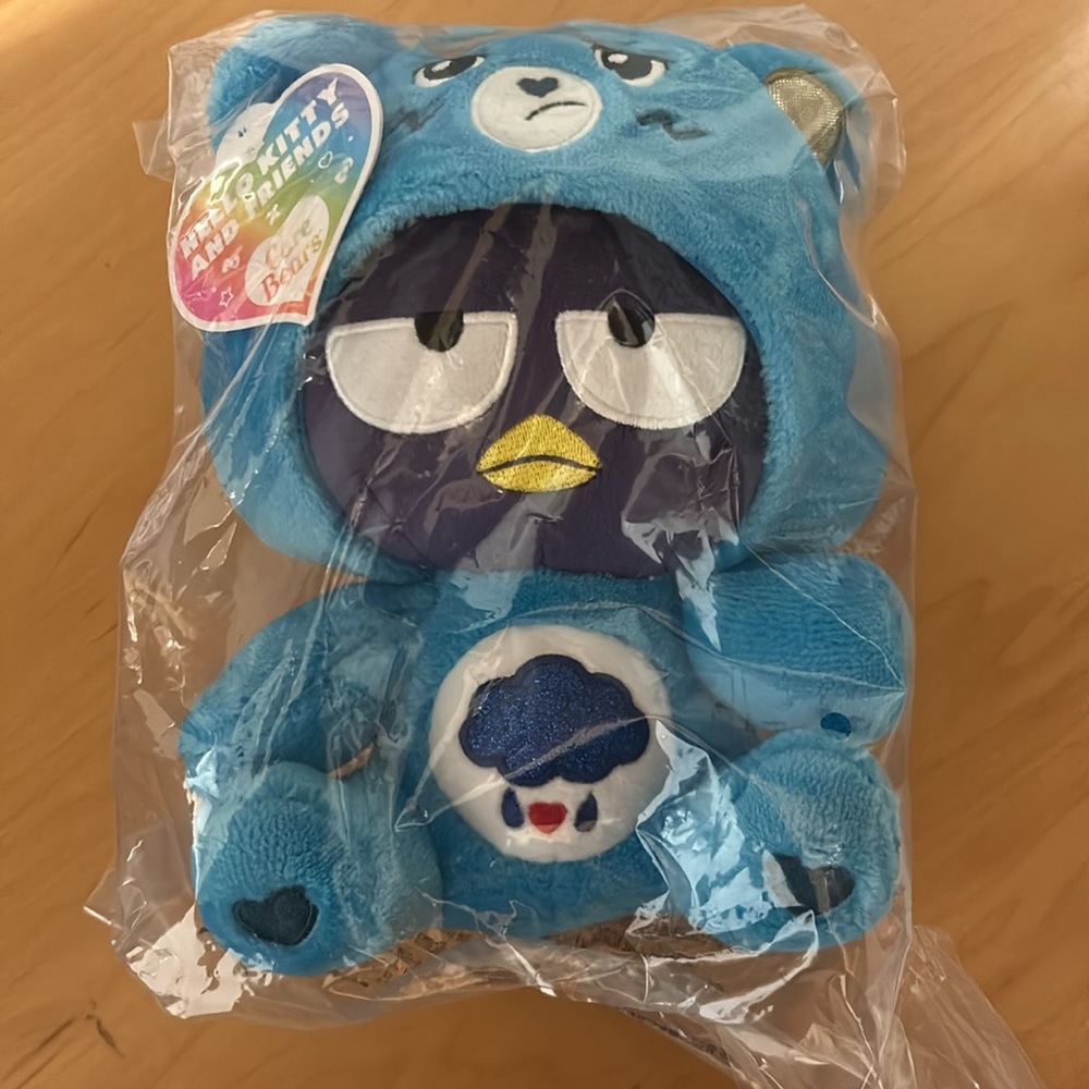 Care Bears Badtz-Maru Sanrio Dressed As Grumpy Bear 9"Fun-Size Plush,Blu… - Picture 3 of 4